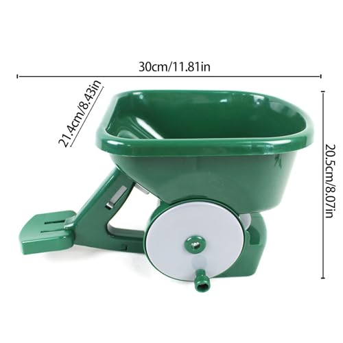 Distribuidor manual ajustable para césped y jardín miniatura 4
