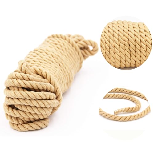 S Mの高級金黄色は縄の夫婦のおもちゃの調合の綱を縛っています (2本10メートル) - 画像3