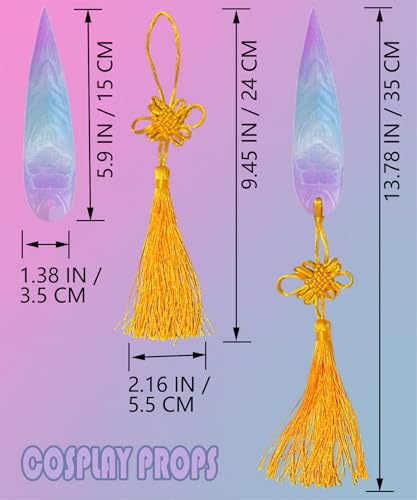 K Pop Dagger for Zoey's Costume Props - 3 Pack 3D Printed Halloween Darts Props Accessories for Women Gifts Role Play - Anime Cosplay Merch Party Toys2