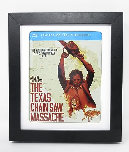 Tiny Treasures DVD/Blu-Ray/Steelbook Movie Disc (Not Included) Picture Display Wall Frame Made in the USA (DVD Case)