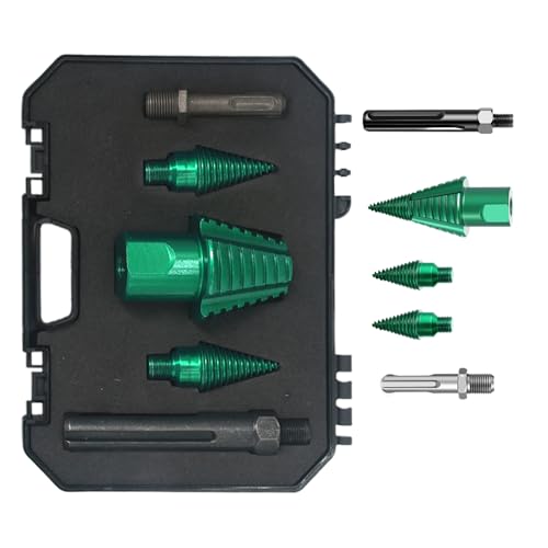 Wood Log Splitter - 1 x Firewood Drill Bit | Heavy Duty Wood Chopping Tool | Drill Screw Cone Driver...