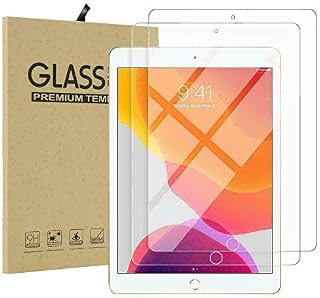 Pack of 2 Screen Protectors Tempered Glass For Apple iPad Air 1, iPad Air 2, iPad 9.7 5th Gen 2017 and iPad 6th Gen 2018
