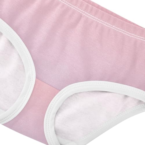 Cartoon Girls Underwear Toddlers 2t Cotton Little Girl Panties Blush Pink Thistle Gradient Undies Kids Briefs4