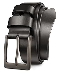 M Gray Buckle-black Belt