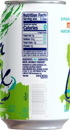 Image of La Croix Sparkling Water, Mango, 12 Fl Oz (pack of 12)