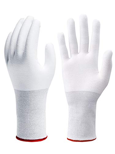SHOWA 546X Uncoated Poly/HPPE A4 Cut Resistant Safety Glove Liner, X-Large (10 Pair)