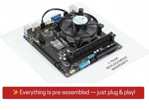 Image of H81 Motherboard with i5 4th Gen 4570 /4590 /4460 /4440 + 8GB DDR3 1600MHz RAM + CPU Fan - Pre-Assembled & Pre-Tested Desktop Combo Ideal for Student PCs, Professional and Home Media, with 1 Year Warranty