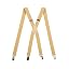 Bretelles Fines Olata Unisex - Ajustables, Pinces Métal - 2,5 Cm - Style Rétro