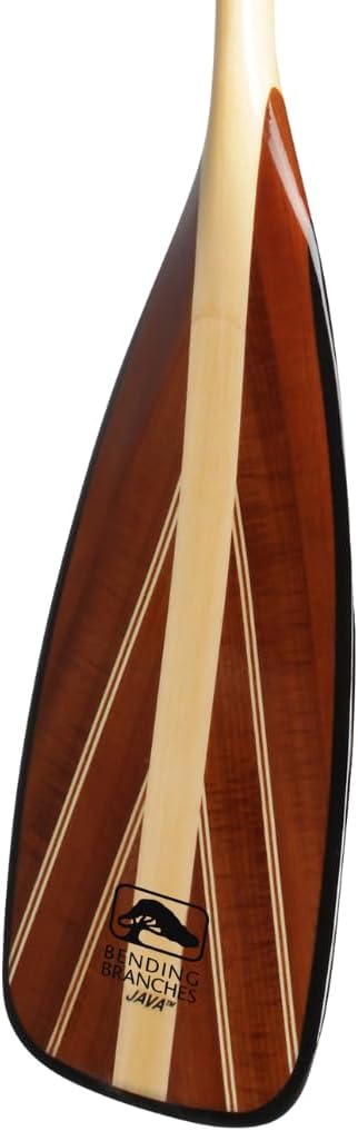 Bending Branches Java 11 Wood Canoe 1-Piece Paddle