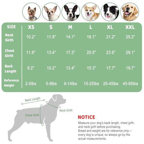 Image of Cozy Stretch Dog Turtleneck Sweater -Soft Warm Dog Knit Sweaters for Boy Girl Pets, Christmas Sweater Pullover for Small Medium Large Pup Winter Outfit,Green L