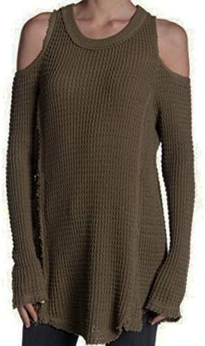 Elan Peek-A-Boo Sweater with Rough 
