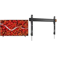 LG 86UP80009LA 217 cm (86 Zoll) UHD Fernseher (4K, 120 Hz) &amp; Vogel's Wall 3305 ultrastarke Flache TV Wandhalterung für größe (40-100 Zoll) oder schwere (max. 80 kg) Fernseher, max. VESA 600 x 400