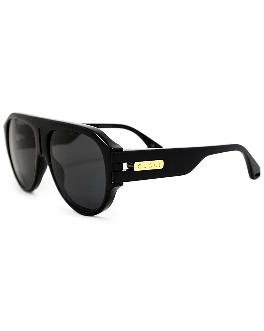 Grey Men's Sunglasses GG0665S-001 58