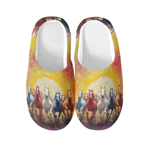 Chaussons antidérapants maison pour éviter les glissades grâce à la mémoire de forme PferdHome