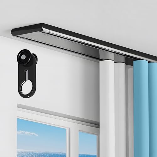 Système double rangée noir pour salon et chambre parentale de 6m