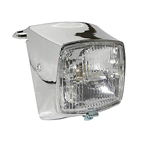 Optique cyclo Peugeot 103 pour trajets nocturnes en sécurité avec phare chrome ampoule 12v
