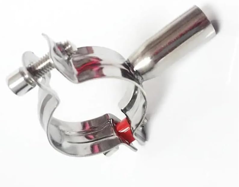 12-14mm 1/2" 12.7mm Pipe Hanger Bracket Clamp Support Clip 304 Stainless Steel for Beer Brewing
