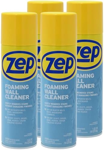 Zep Foaming Wall Cleaner - 18 oz (Case of 4) ZUFWC18 - Removes St...