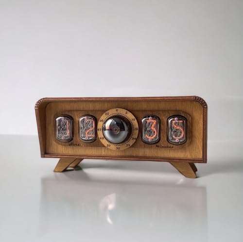 Handmade IN‑12 Nixie Clock with Dekatron
