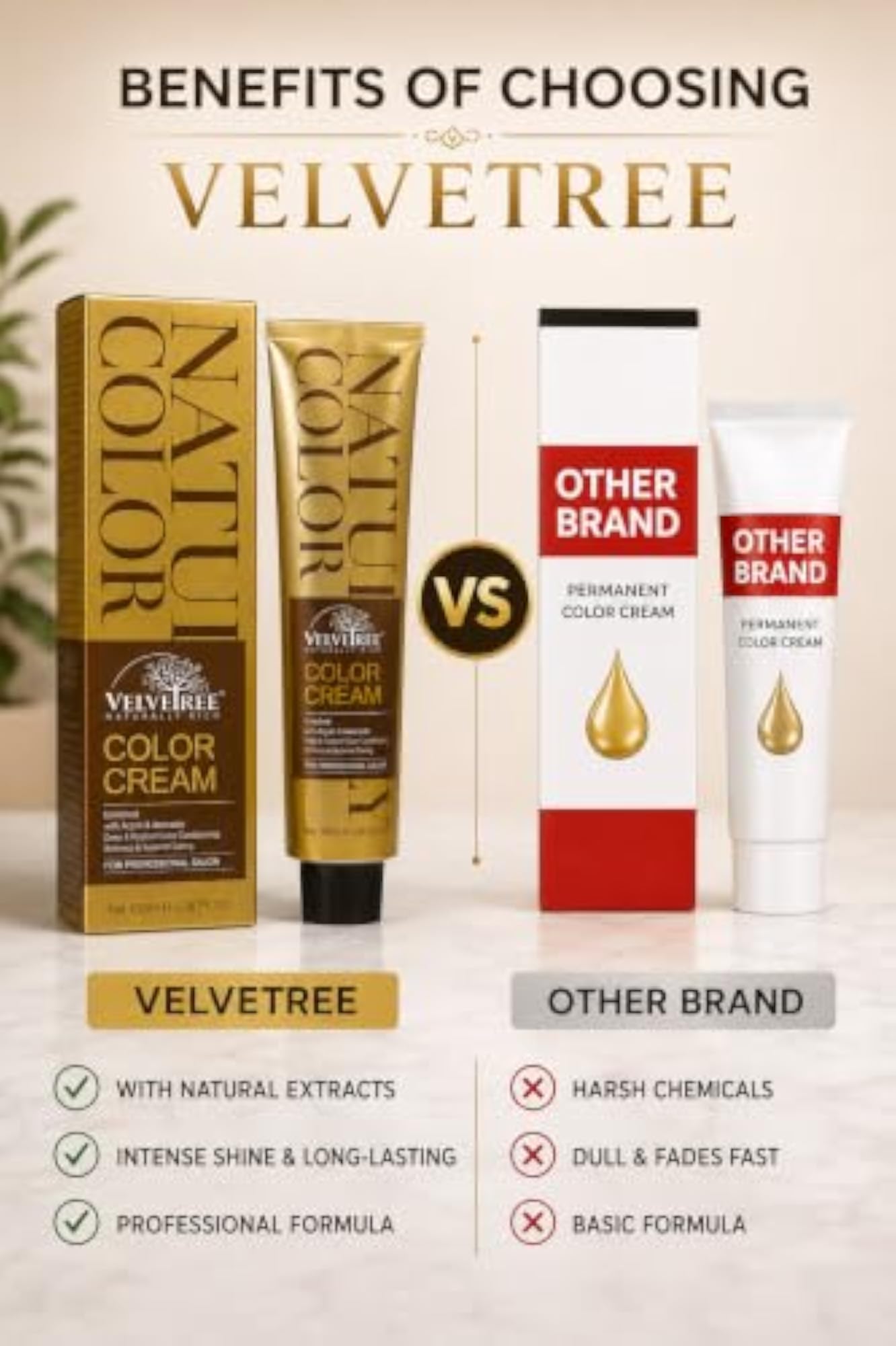 Light Natural Ash Blonde Hair Colour Cream for Men & Women