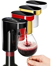 5-in-1 Electric Wine Decanter &amp; Smart Liquor Dispenser - Easter Party Essential | Automatic Aerator with 1-999ml Precision Dosing | Easter Gift for Wine Lovers, Whiskey Enthusiasts &amp; Hosts (Black)