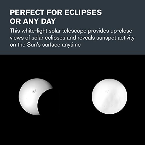 Celestron – Eclipsmart Safe 50Mm Solar Refractor Telescope – Iso 12312-2 Compliant – Observe Eclipses, Sunspots @ Powerful 18X Magnification – Telescope With Built-In Solar Filter – Backpack Included #TOP4