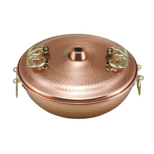 Amazon｜銅シャブ鍋 輝煌 26cm(白無地箱入)｜しゃぶしゃぶ鍋