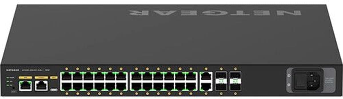 Amazon.co.jp: Netgear M4250-26G4XF-PoE+ AVラインマネージドスイッチ