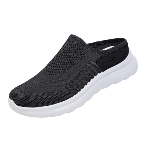 Baskets en tricot dos nu respirantes et légères pour femme active