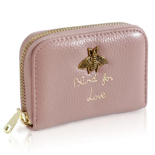 QZDAFFIC Porta Carte di Credito Donna, 12 Slot Schede Portacarte