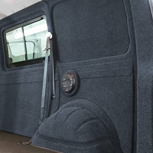 wamovo Innenverkleidung Filz Schiefer Ausbau universell passend für Campingbus, Kastenwagen (Verschiedene Größen) (Schiefer (10x2m))