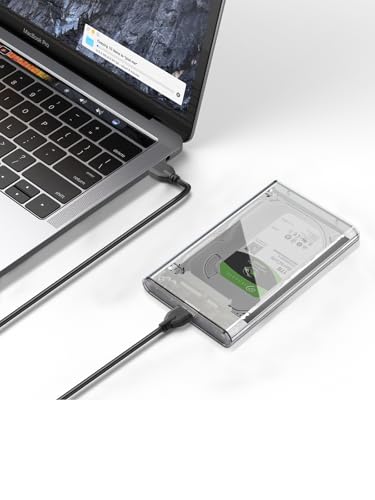 Caja externa para disco duro 2.5 pulgadas USB 3.0 a SATA III miniatura 1