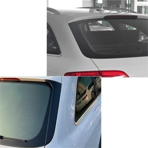 Diffuseur d'ailes arrière pour Audi A4 B8 Allroad 2009-2016 en ABS noir brillant - 3