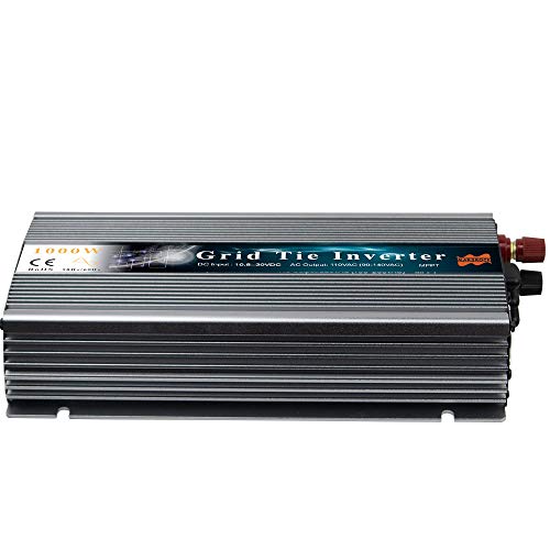 Marsrock 1000W 12V Wind 18V Grid Tie Pure Sine Wave MPPT Solar Power