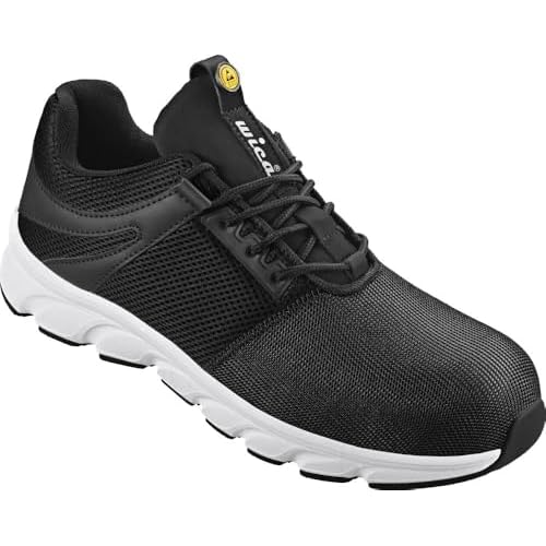 WiCa Sicherheits-Sneaker S1P ESD SRA Farbe: schwarz Schuhweite: 10,5 (39)