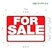 iSYFIX for Sale Sign for Car – 2 Pack 10x7 Inch Premium Vinyl Decals – Weatherproof Self-Adhesive Stickers for Vehicle Window, Home, or Boat – Easy to Apply and Remove, Durable Outdoor Use
