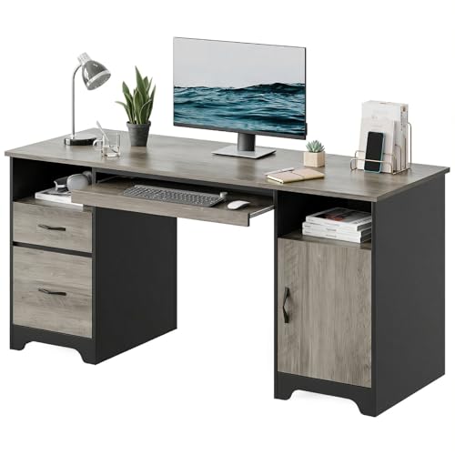 Bestier 59 Inch Executive Desk