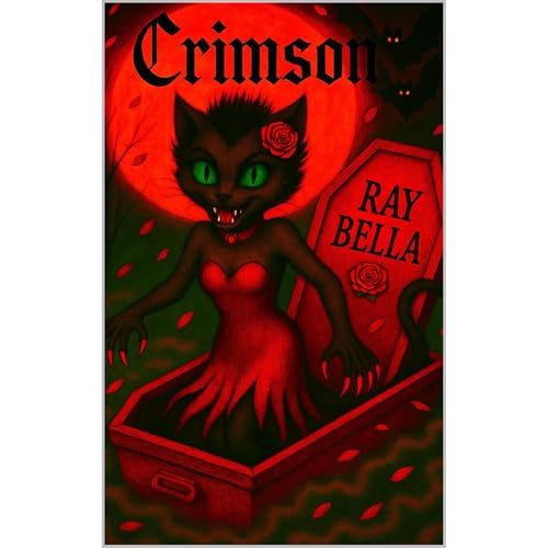 CRIMSON Audiolibro Por Ray Bella arte de portada