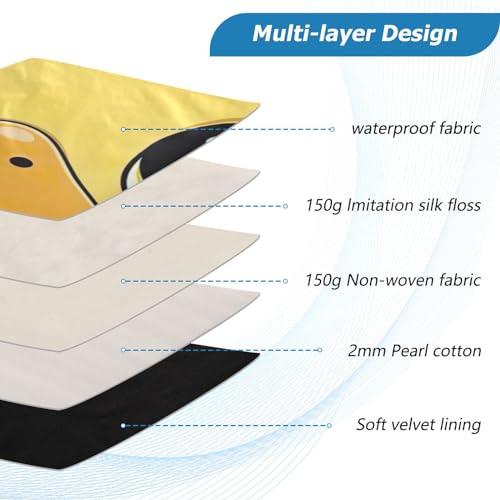 Funda de Laptop 13-14 Pulgadas Impermeable con Diseño de Pato miniatura 4