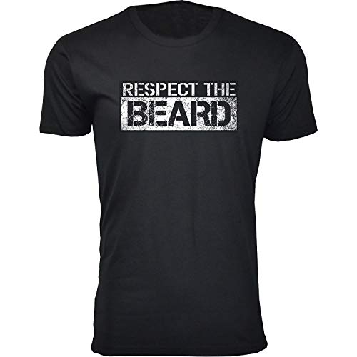 Ethan Williams Men's Respect The Beard T-Shirts - Black / 2XL