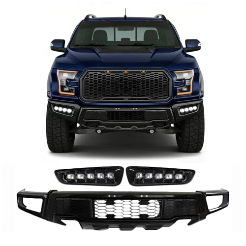 Front Bumper with LED Fog Light