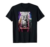 Official Marvel Merchandise Marvel WandaVision Wanda & Vision Series Poster T-Shirt