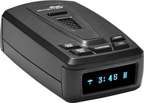 Whistler 5050EX High Performance Laser Radar Detector: 360 Degree Protection and Bilingual Voice