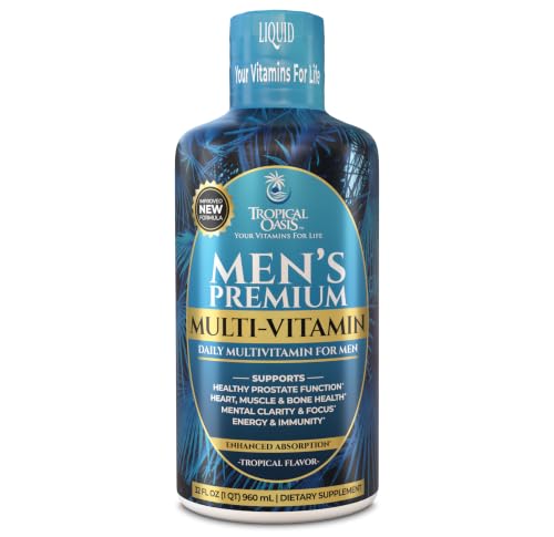 Tropical Oasis Liquid Multivitamin for Men