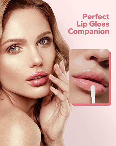 Meto Lip Plumper (2 Count), Lip Plumper And Lip Care Serum, Lip Mask, Lip Plumper Gloss Make Lips Fuller And Moisturizing, Beautiful Lips - Hydrating & Fine Line Reducing Formula (5.5Ml, Day & Night) #TOP5
