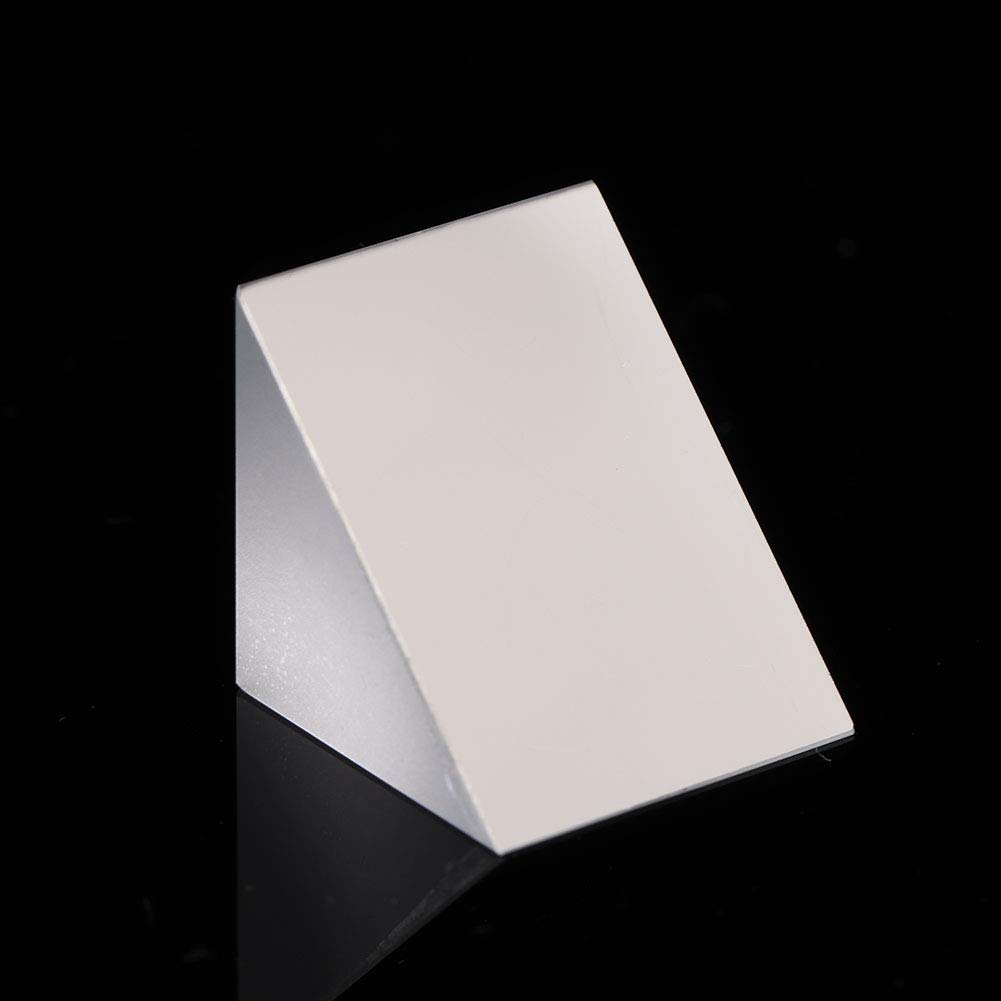 Pryzmat, pryzmat ze szkła optycznego 15x15x15mm, pryzmat trójkątny, narzędzie dydaktyczne do dekoracji prezentów(15 * 15 * 15)