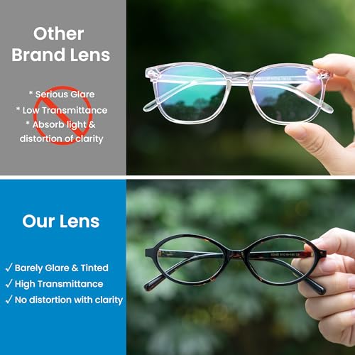 Image of GUDVUE Blue Light Glasses for Woman, Blue Light Blocking Glasses for Women, Anti Glare /UV400 /Eye Strain
