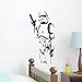 Stickers muraux chambre garçon Star Wars personnages décoration de la maison stickers muraux salon fond mur chambre art autocollants 60 * 29 cm