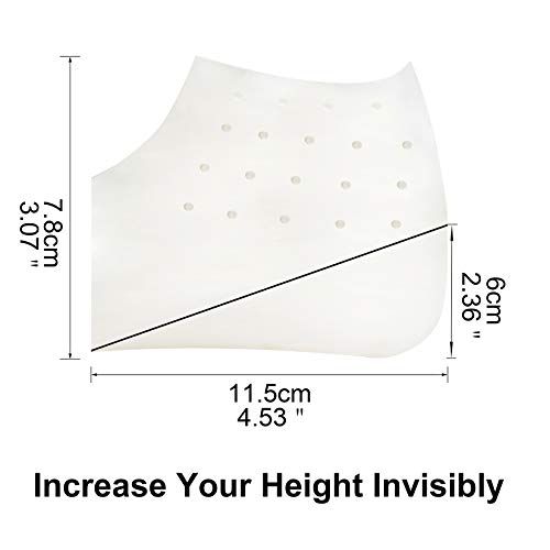Plantillas Elevadoras Invisibles de Gel para Tacones 6 cm miniatura 2