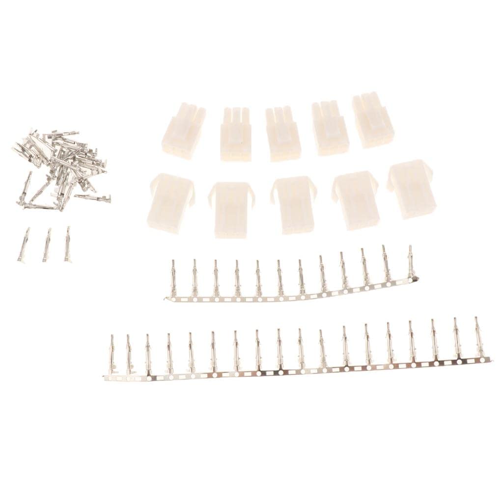 10 Kits Car Male Female 6 Way Pin 4.5mm Locking Connectors Plug & Socket-image-47